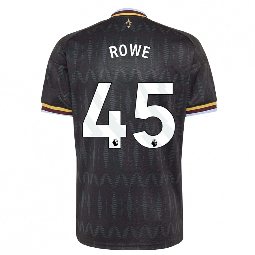Danxen Criança Camisola Triston Rowe #45 Cornflowerblue Preto Amarelo Alternativa 2026/27 Camisa