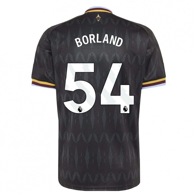 Danxen Criança Camisola Aidan Borland #54 Cornflowerblue Preto Amarelo Alternativa 2026/27 Camisa
