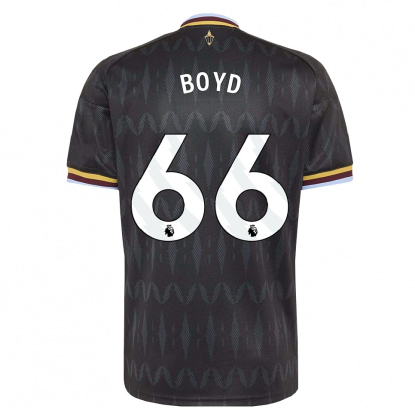 Danxen Criança Camisola Fletcher Boyd #66 Cornflowerblue Preto Amarelo Alternativa 2026/27 Camisa