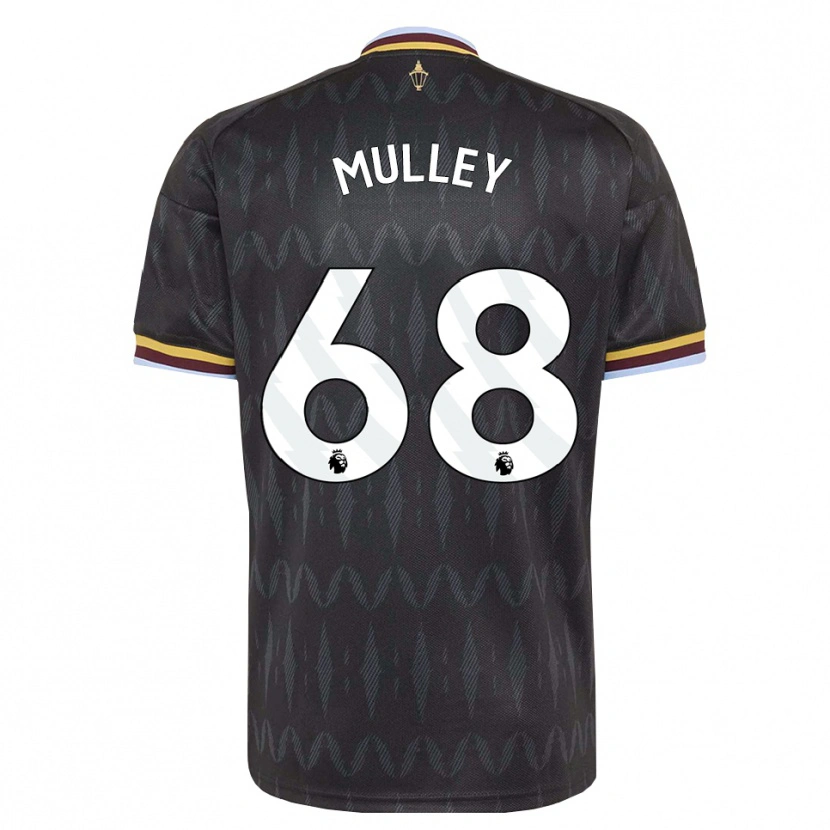 Danxen Criança Camisola Trai-Varn Mulley #68 Cornflowerblue Preto Amarelo Alternativa 2026/27 Camisa
