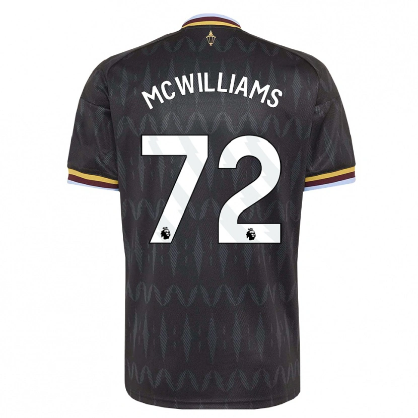 Danxen Criança Camisola Ashton Mcwilliams #72 Cornflowerblue Preto Amarelo Alternativa 2026/27 Camisa