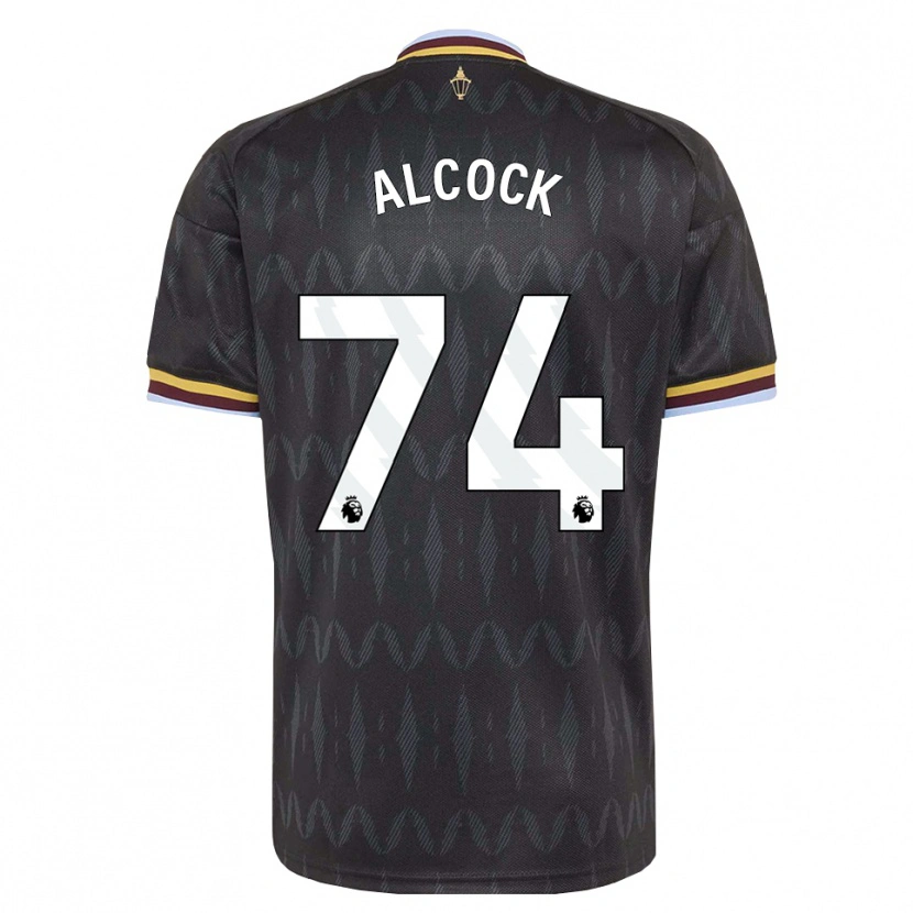 Danxen Criança Camisola Todd Alcock #74 Cornflowerblue Preto Amarelo Alternativa 2026/27 Camisa