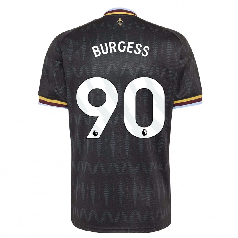 Danxen Criança Camisola Woody Burgess #90 Cornflowerblue Preto Amarelo Alternativa 2026/27 Camisa