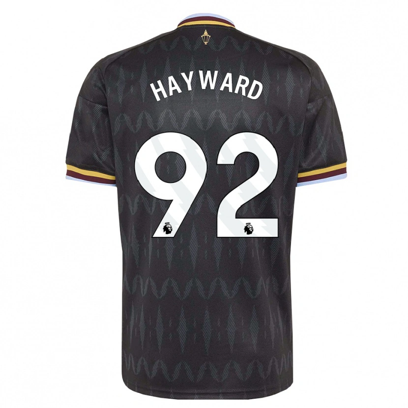Danxen Criança Camisola Vinnie Hayward #92 Cornflowerblue Preto Amarelo Alternativa 2026/27 Camisa