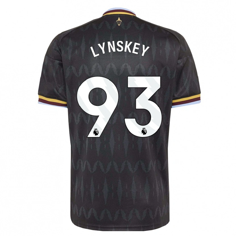 Danxen Criança Camisola Alfie Lynskey #93 Cornflowerblue Preto Amarelo Alternativa 2026/27 Camisa
