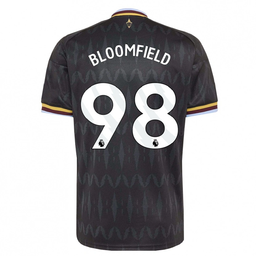 Danxen Criança Camisola Teddie Bloomfield #98 Cornflowerblue Preto Amarelo Alternativa 2026/27 Camisa