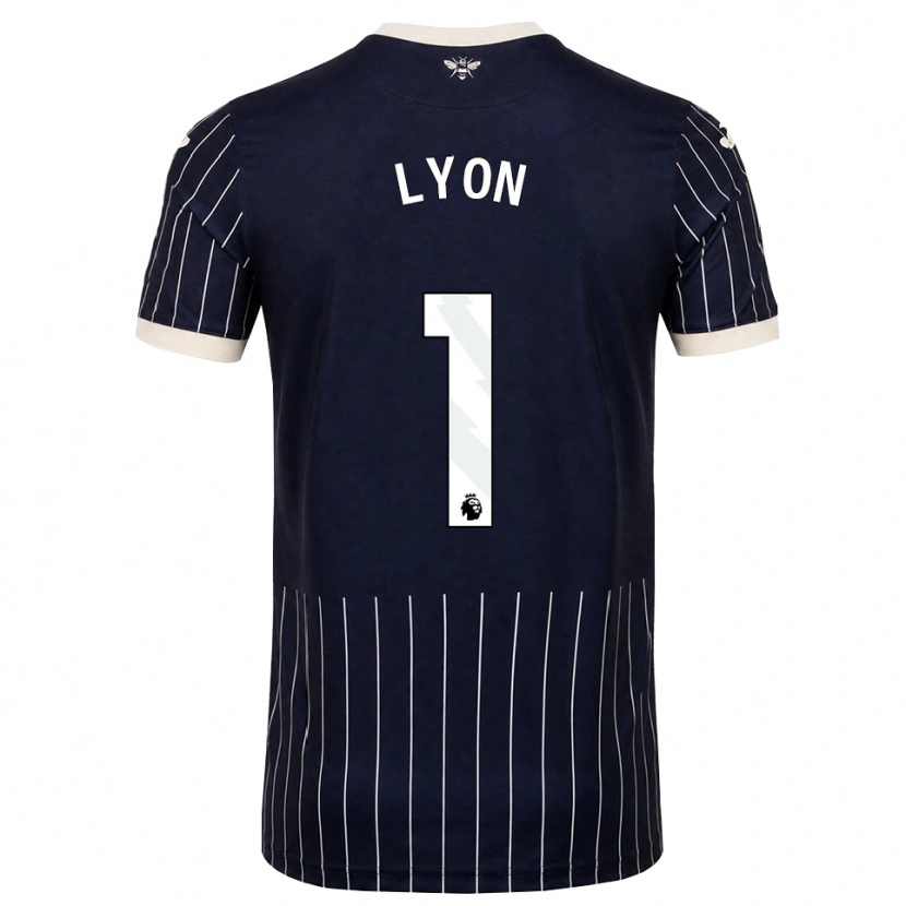 Danxen Criança Camisola Felix Lyon #1 Preto Branco Alternativa 2026/27 Camisa