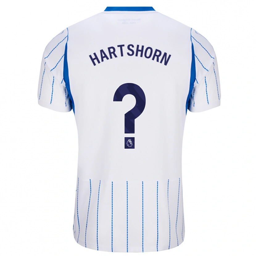 Danxen Criança Camisola Louie Hartshorn #0 Dodgerblue Branco Alternativa 2026/27 Camisa
