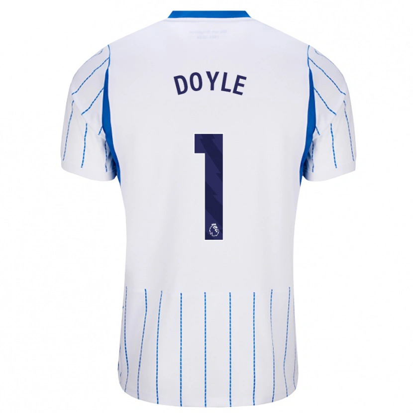 Danxen Criança Camisola Liam Doyle #1 Dodgerblue Branco Alternativa 2026/27 Camisa