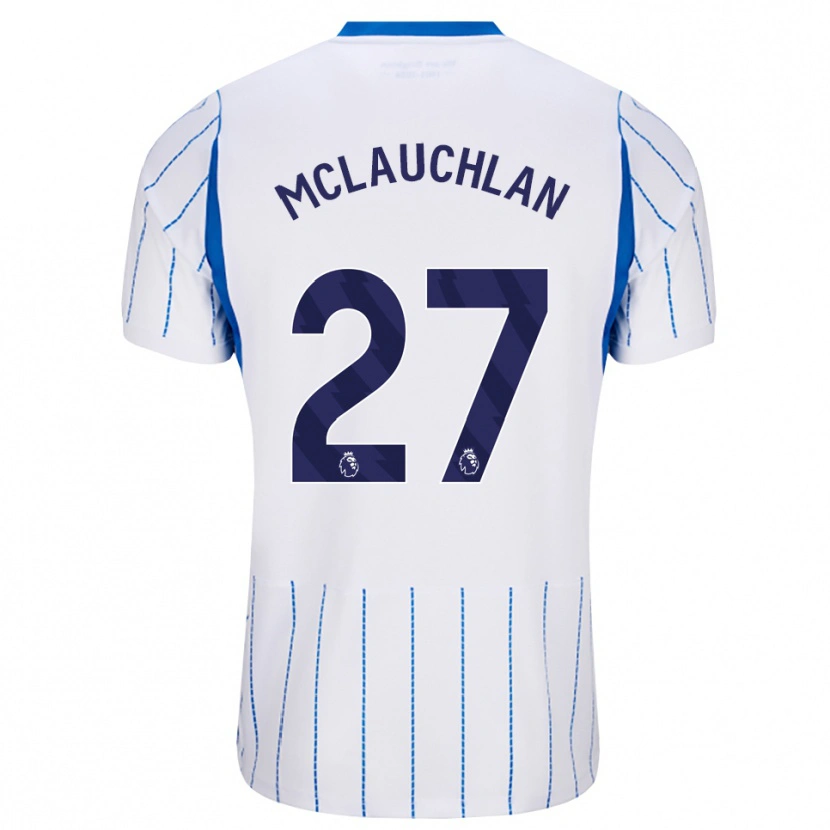 Danxen Criança Camisola Rachel Mclauchlan #27 Dodgerblue Branco Alternativa 2026/27 Camisa