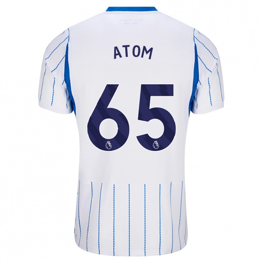 Danxen Criança Camisola Noel Atom #65 Dodgerblue Branco Alternativa 2026/27 Camisa