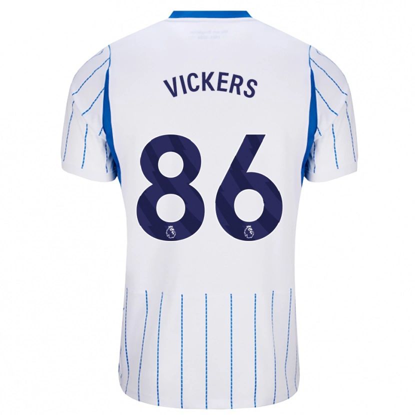 Danxen Criança Camisola Jacob Vickers #86 Dodgerblue Branco Alternativa 2026/27 Camisa