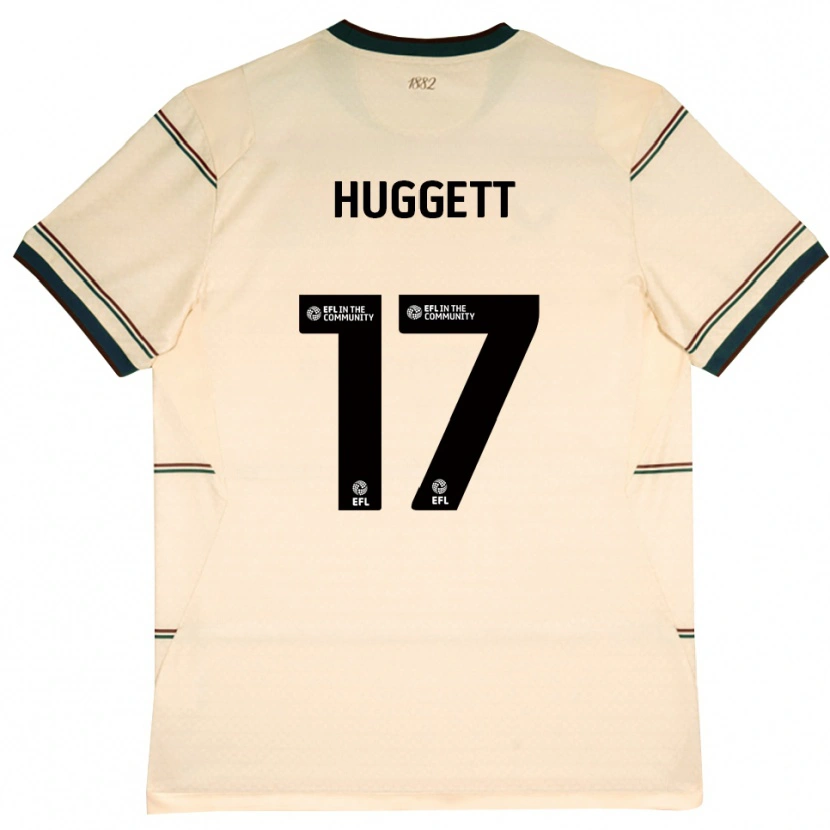 Danxen Criança Camisola Aiden Huggett #17 Beige Borgonha Alternativa 2026/27 Camisa