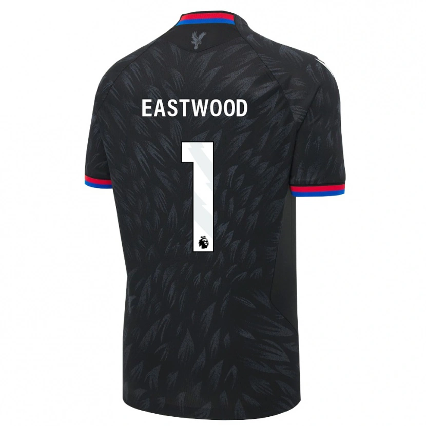 Danxen Criança Camisola Billy Eastwood #1 Preto Azul Vermelho Alternativa 2026/27 Camisa