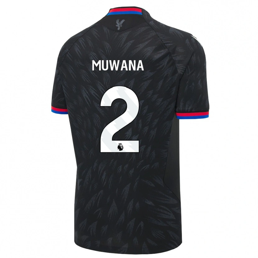Danxen Criança Camisola Joshua Muwana #2 Preto Azul Vermelho Alternativa 2026/27 Camisa