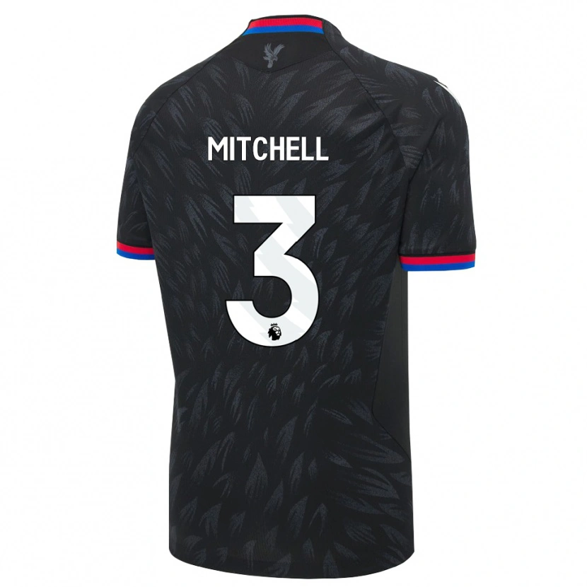 Danxen Criança Camisola Tyrick Mitchell #3 Preto Azul Vermelho Alternativa 2026/27 Camisa