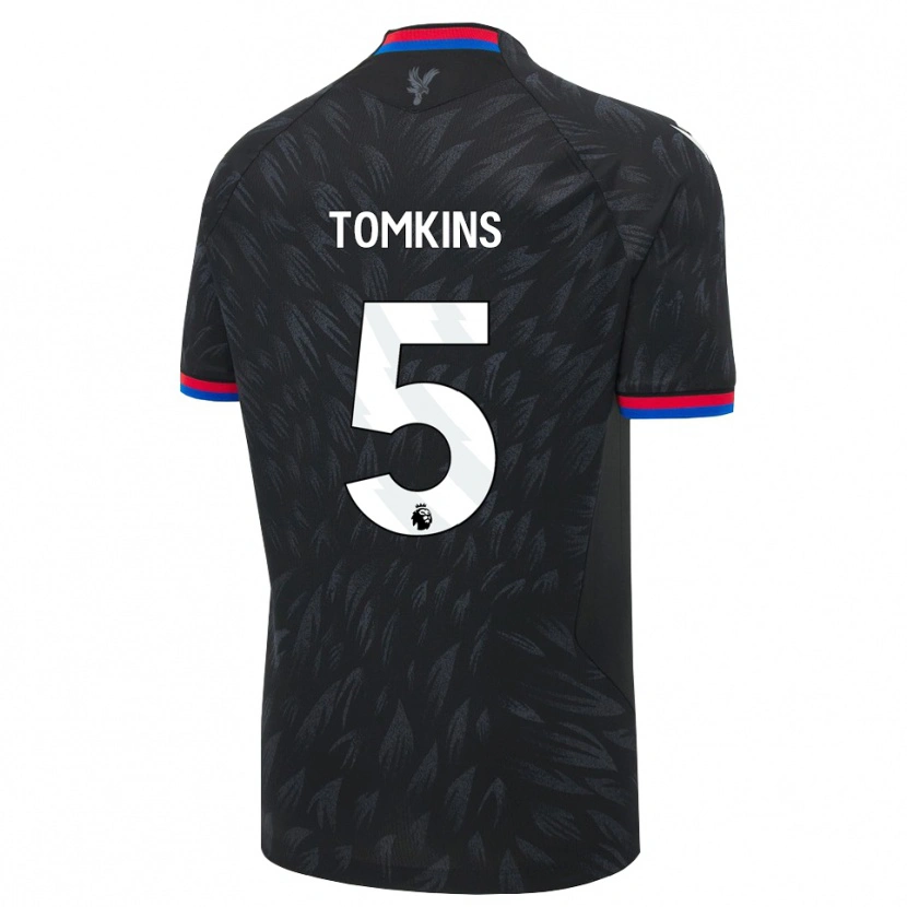 Danxen Criança Camisola James Tomkins #5 Preto Azul Vermelho Alternativa 2026/27 Camisa
