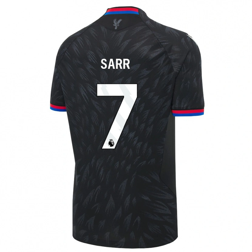 Danxen Criança Camisola Ismaïla Sarr #7 Preto Azul Vermelho Alternativa 2026/27 Camisa