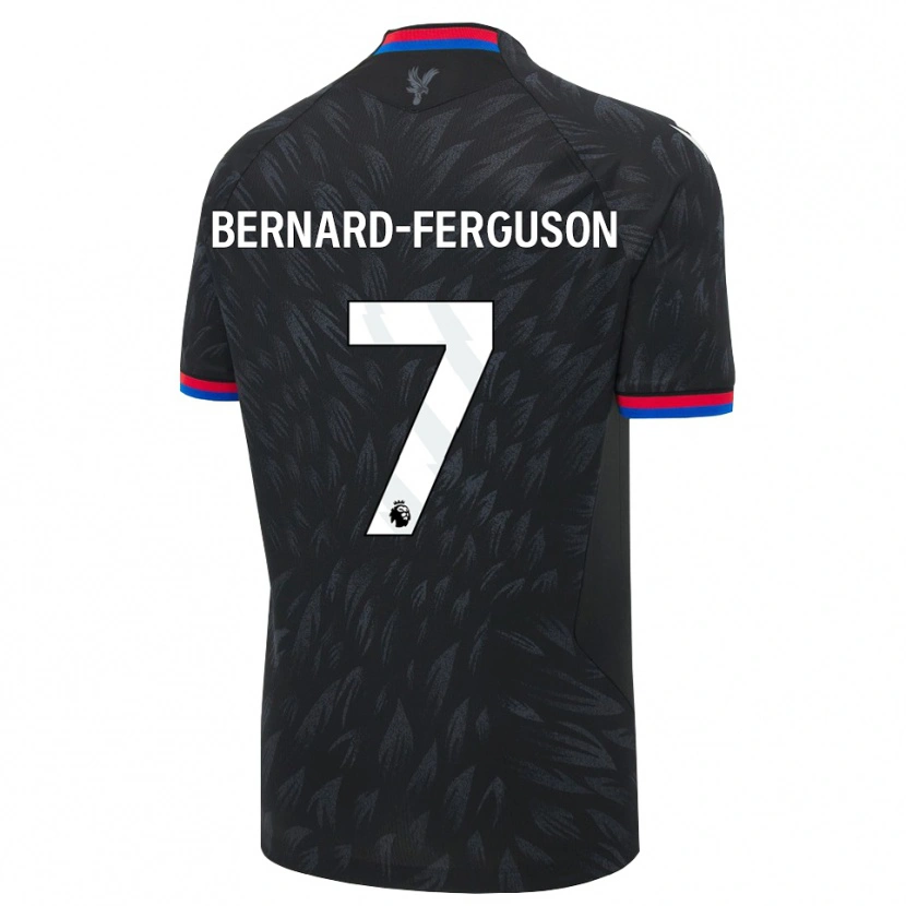 Danxen Criança Camisola Makai Bernard-Ferguson #7 Preto Azul Vermelho Alternativa 2026/27 Camisa
