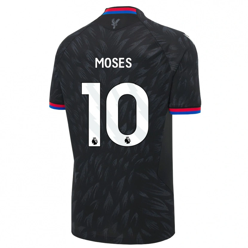 Danxen Criança Camisola Kayden Moses #10 Preto Azul Vermelho Alternativa 2026/27 Camisa