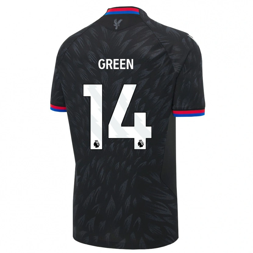 Danxen Criança Camisola Josie Green #14 Preto Azul Vermelho Alternativa 2026/27 Camisa