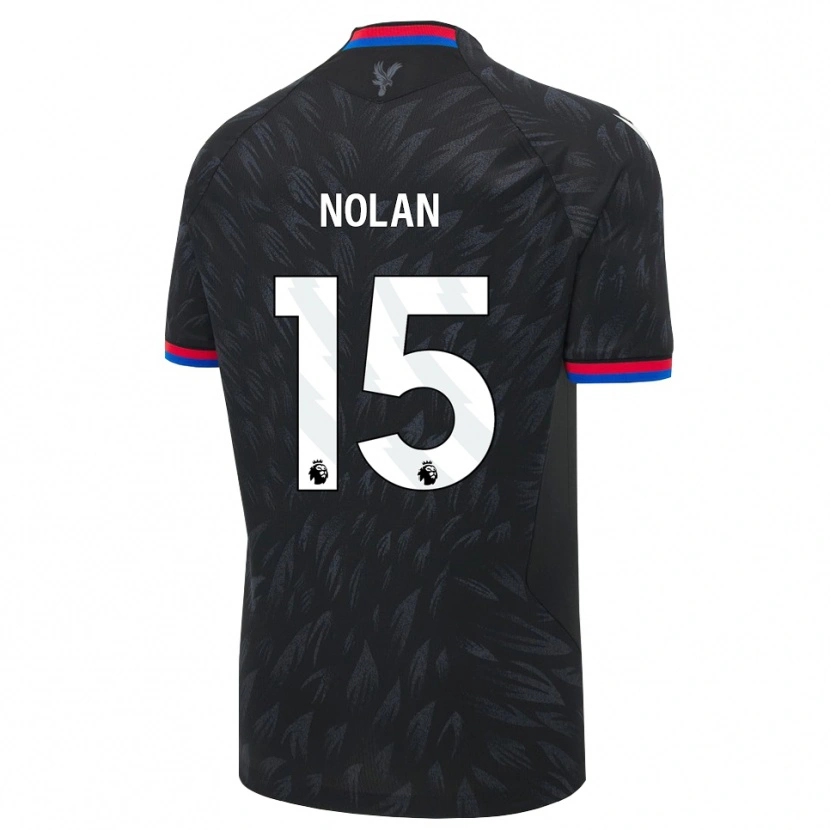 Danxen Criança Camisola Hayley Nolan #15 Preto Azul Vermelho Alternativa 2026/27 Camisa