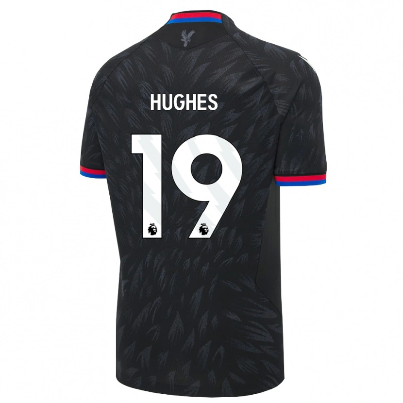 Danxen Criança Camisola Will Hughes #19 Preto Azul Vermelho Alternativa 2026/27 Camisa