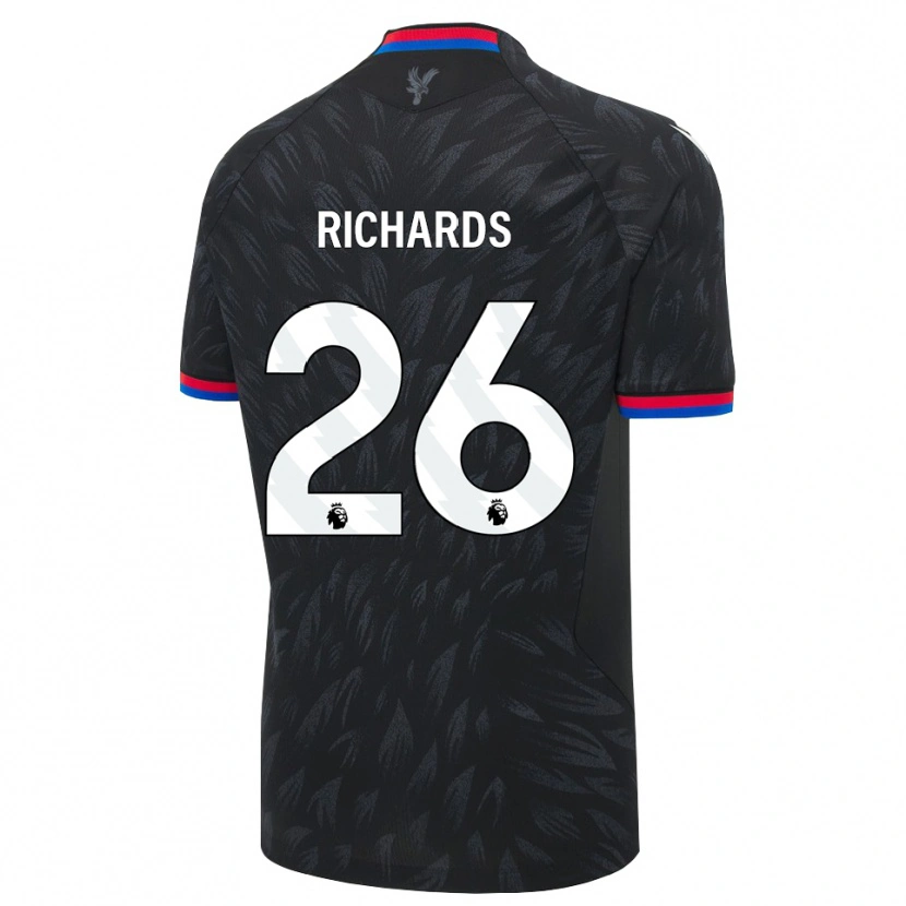 Danxen Criança Camisola Chris Richards #26 Preto Azul Vermelho Alternativa 2026/27 Camisa