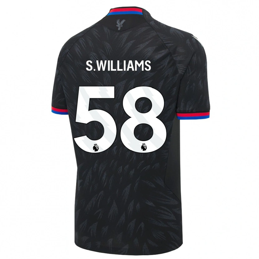 Danxen Criança Camisola Seb Williams #58 Preto Azul Vermelho Alternativa 2026/27 Camisa