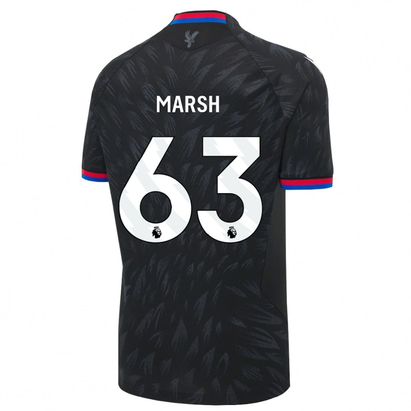 Danxen Criança Camisola Zach Marsh #63 Preto Azul Vermelho Alternativa 2026/27 Camisa