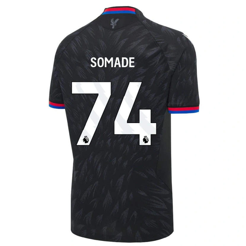 Danxen Criança Camisola Sean Somade #74 Preto Azul Vermelho Alternativa 2026/27 Camisa