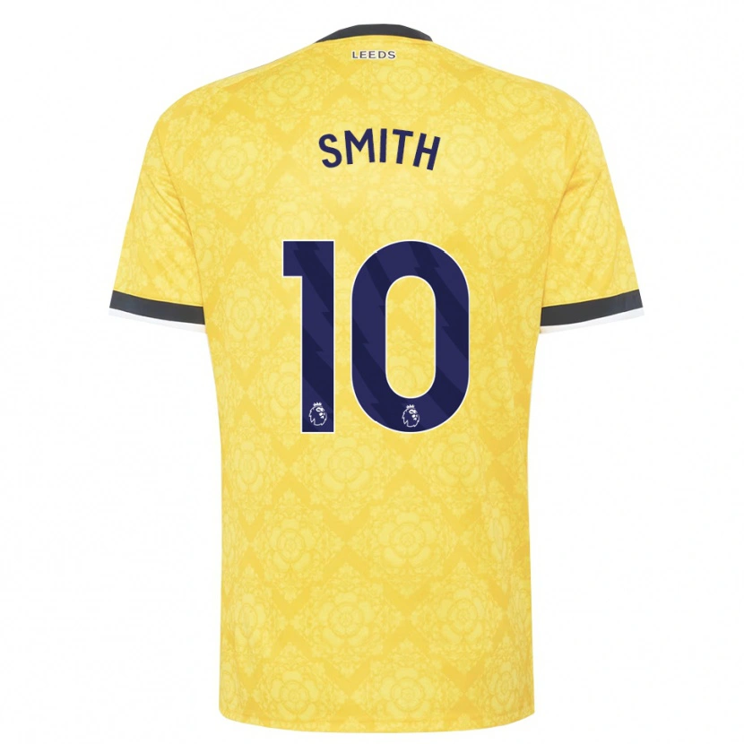 Danxen Criança Camisola Kathryn Smith #10 Amarelo Branco Preto Alternativa 2026/27 Camisa