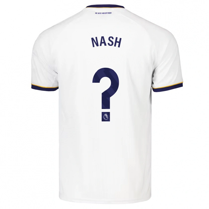 Danxen Criança Camisola Patrick Nash #0 Midnightblue Branco Amarelo Alternativa 2026/27 Camisa