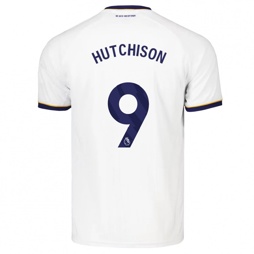 Danxen Criança Camisola Kai Hutchison #9 Midnightblue Branco Amarelo Alternativa 2026/27 Camisa