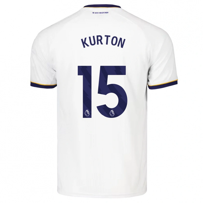 Danxen Criança Camisola Joe Kurton #15 Midnightblue Branco Amarelo Alternativa 2026/27 Camisa