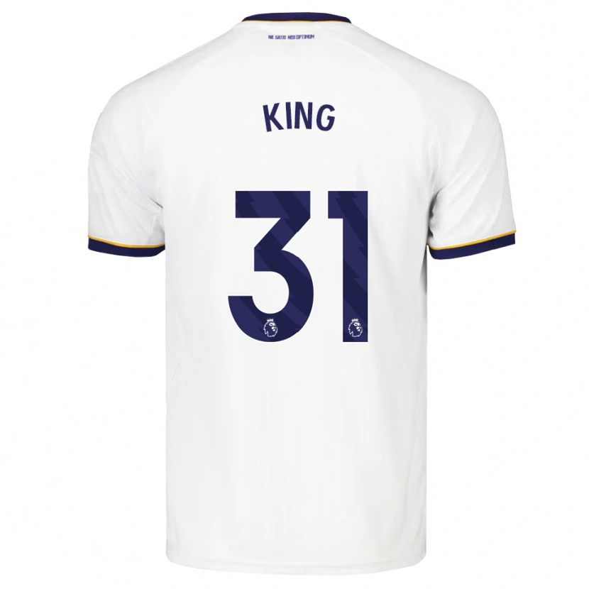 Danxen Criança Camisola Tom King #31 Midnightblue Branco Amarelo Alternativa 2026/27 Camisa