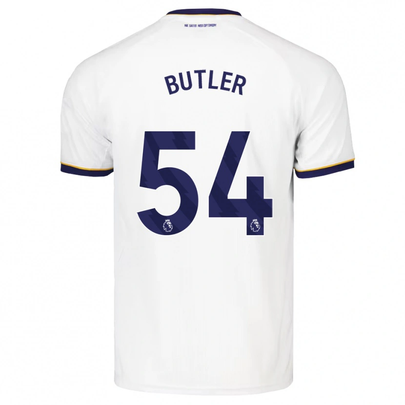 Danxen Criança Camisola Jack Butler #54 Midnightblue Branco Amarelo Alternativa 2026/27 Camisa