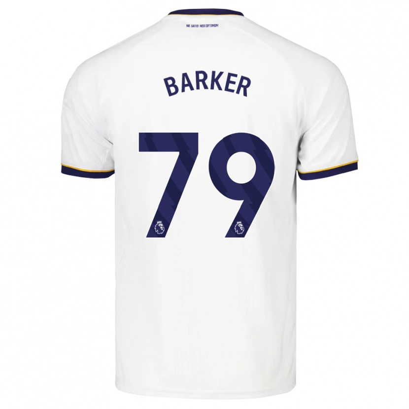 Danxen Criança Camisola Owen Barker #79 Midnightblue Branco Amarelo Alternativa 2026/27 Camisa
