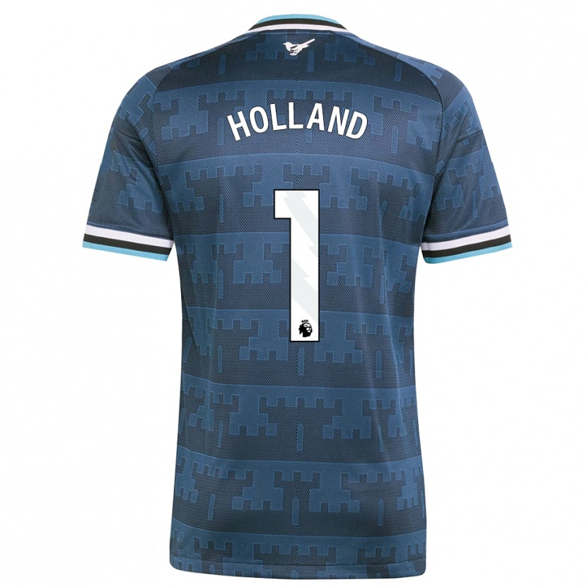 Danxen Criança Camisola Oliver Holland #1 Amarelo Preto Azul Alternativa 2026/27 Camisa