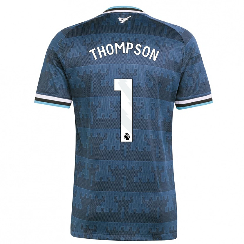 Danxen Criança Camisola Max Thompson #1 Amarelo Preto Azul Alternativa 2026/27 Camisa