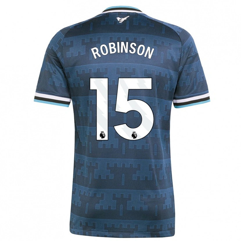 Danxen Criança Camisola Charlie Robinson #15 Amarelo Preto Azul Alternativa 2026/27 Camisa