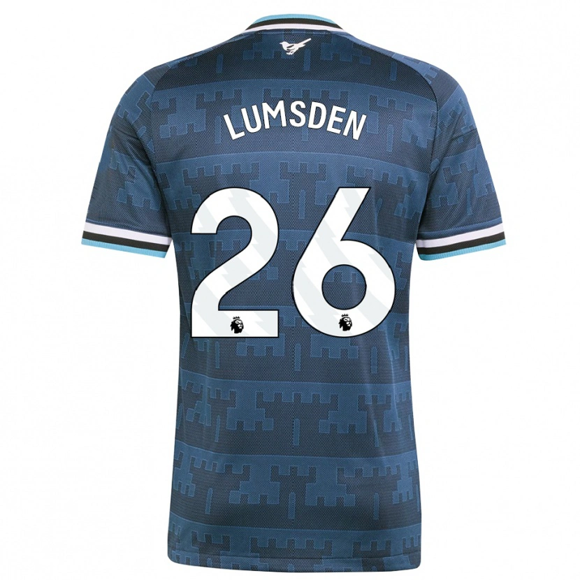 Danxen Criança Camisola Beth Lumsden #26 Amarelo Preto Azul Alternativa 2026/27 Camisa