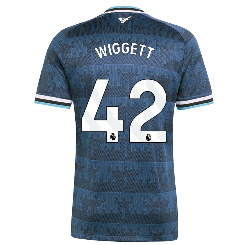 Danxen Criança Camisola Charlie Wiggett #42 Amarelo Preto Azul Alternativa 2026/27 Camisa