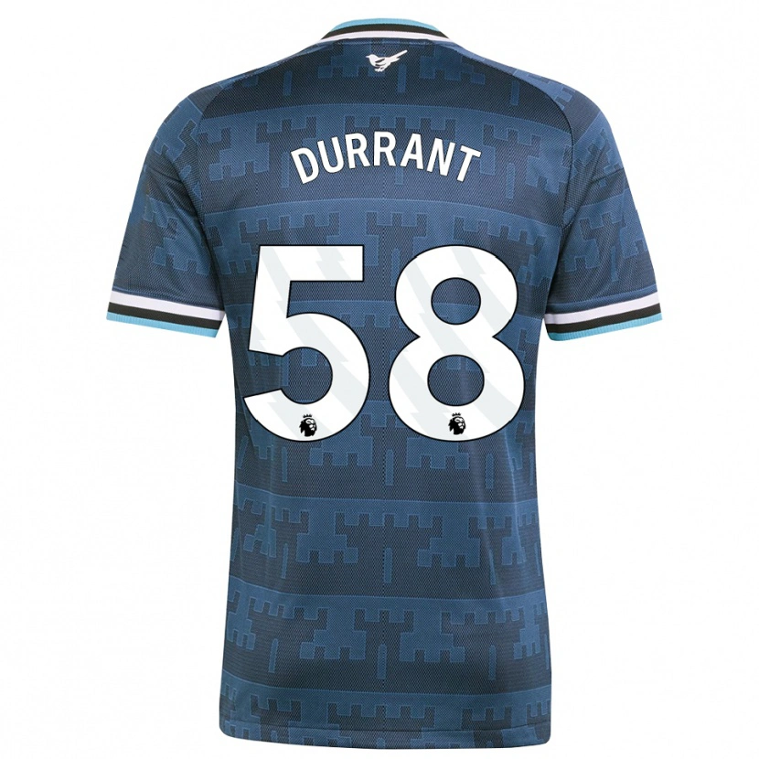 Danxen Criança Camisola Jake Durrant #58 Amarelo Preto Azul Alternativa 2026/27 Camisa