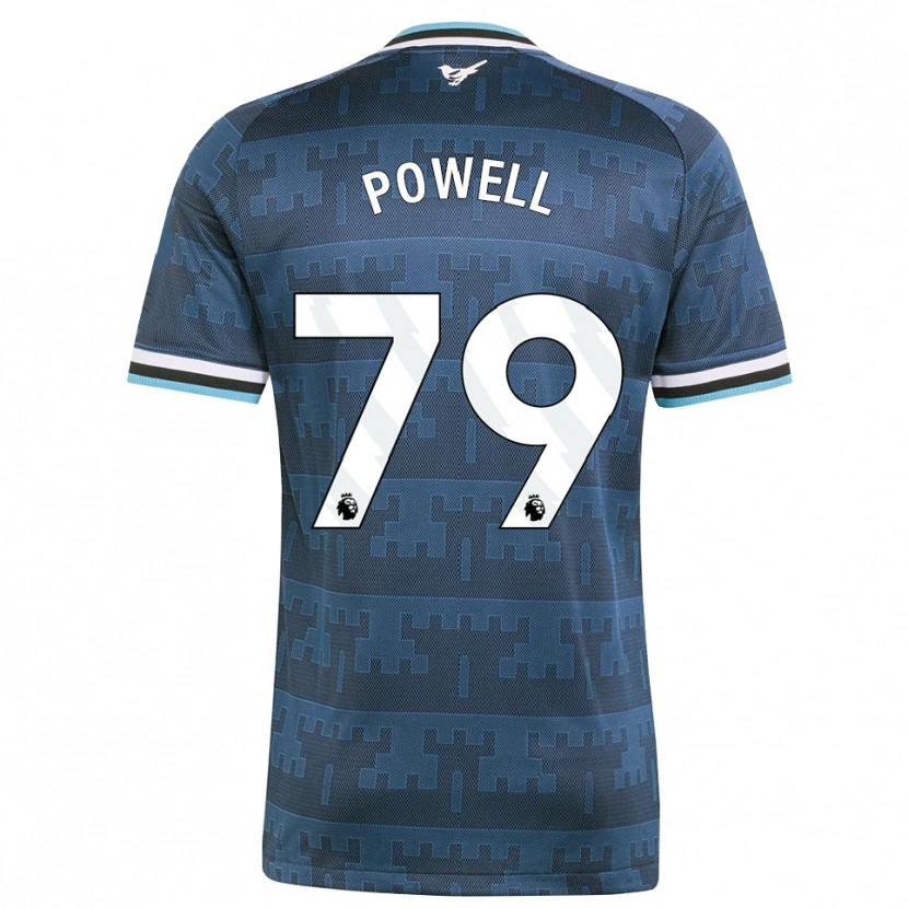 Danxen Criança Camisola Rory Powell #79 Amarelo Preto Azul Alternativa 2026/27 Camisa