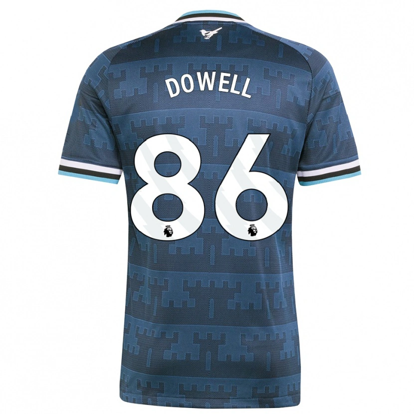 Danxen Criança Camisola Roman Dowell #86 Amarelo Preto Azul Alternativa 2026/27 Camisa