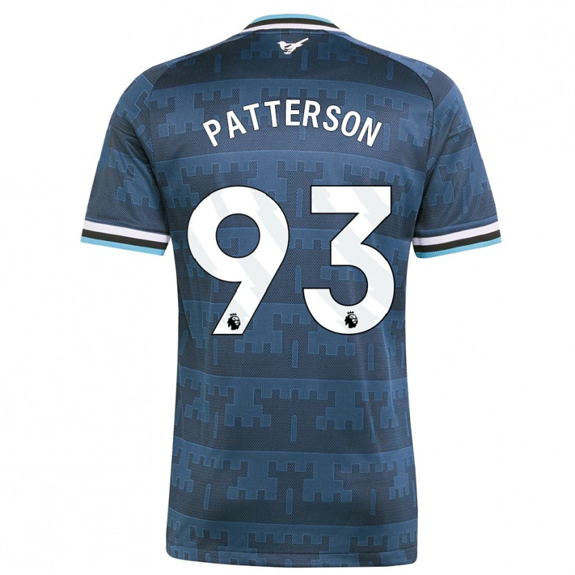 Danxen Criança Camisola Jack Patterson #93 Amarelo Preto Azul Alternativa 2026/27 Camisa