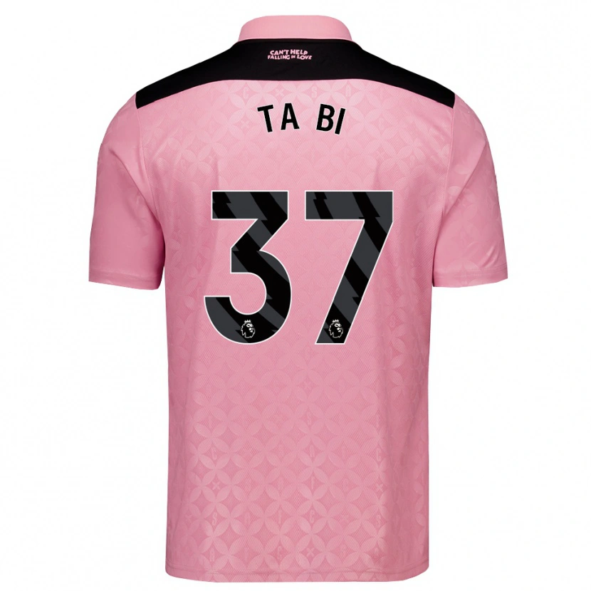 Danxen Criança Camisola Jocelin Ta Bi #37 Lightpink Preto Alternativa 2026/27 Camisa