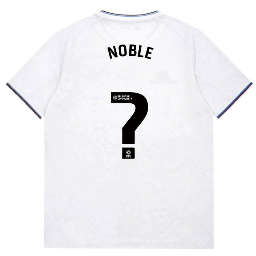 Danxen Criança Camisola Lenny Noble #0 Borgonha Branco Alternativa 2026/27 Camisa