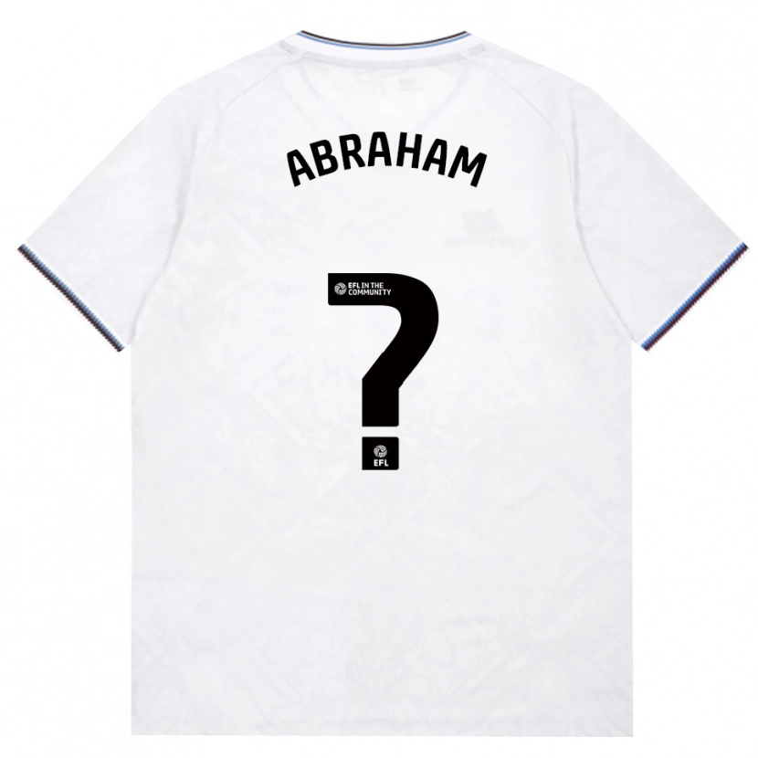 Danxen Criança Camisola Dondre Abraham #0 Borgonha Branco Alternativa 2026/27 Camisa